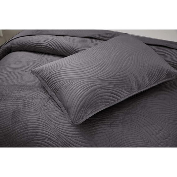 Покрывало Жизель, цвет антрацит, размер 240х260, Sofi de Marko, изображение 7