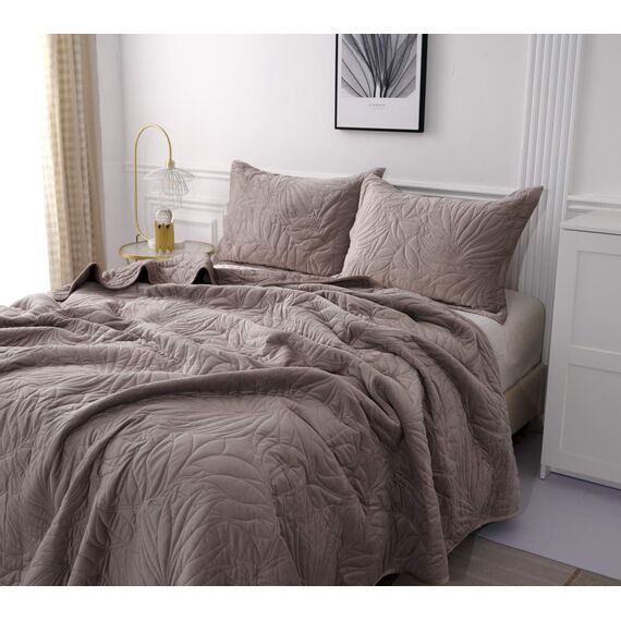 Покрывало Глория, цвет пепельная роза, размер 160х220, Sofi de Marko, изображение 2