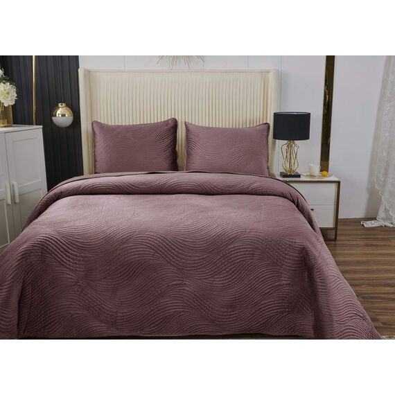 Покрывало Жизель, цвет чайная роза, размер 240х260, Sofi de Marko, изображение 9