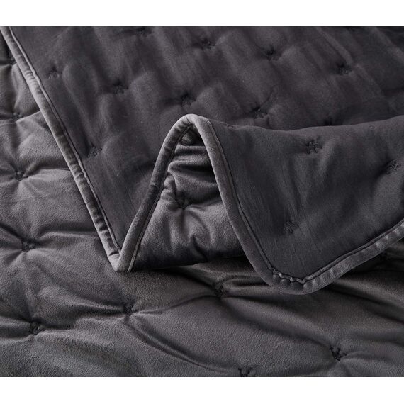 Покрывало Лея, цвет антрацит, размер 240x260, Sofi de Marko, изображение 8