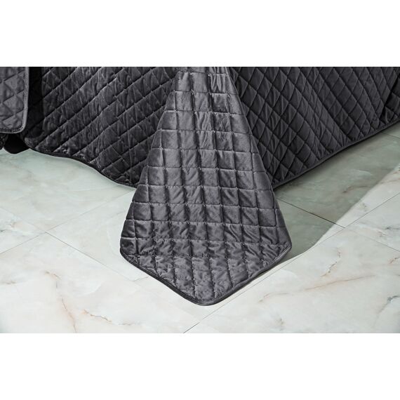 Покрывало Натаниэль, цвет антрацит, размер 160х220, Sofi de Marko, изображение 8