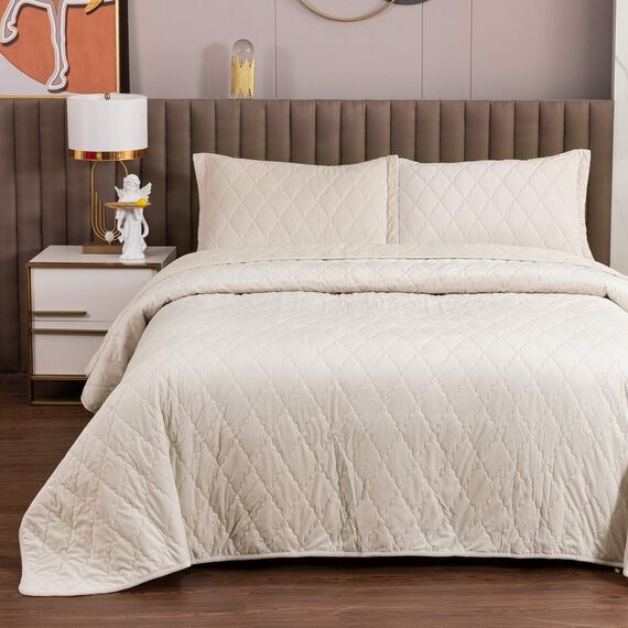 Покрывало Деметра, цвет кремовый, размер 160х220 , Sofi de Marko, изображение 3