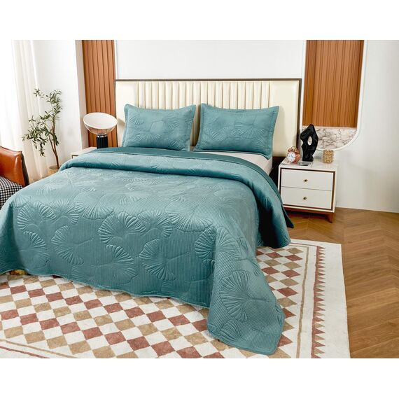 Покрывало Бенита, цвет морской волны, размер 240x260, Sofi de Marko, изображение 2