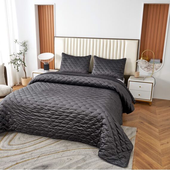 Покрывало Лея, цвет антрацит, размер 240x260, Sofi de Marko, изображение 2