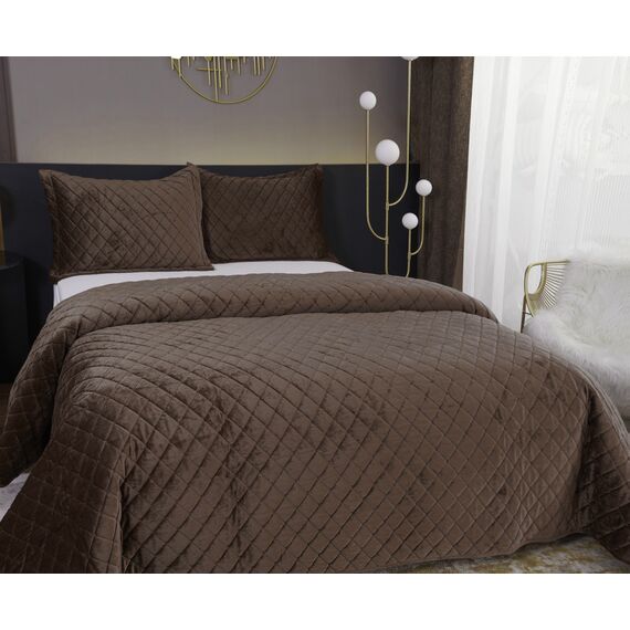 Покрывало Натаниэль, цвет шоколад, размер 240х260, Sofi de Marko, изображение 3