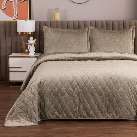 Покрывало Деметра, цвет капучино, размер 160х220 , Sofi de Marko, изображение 7