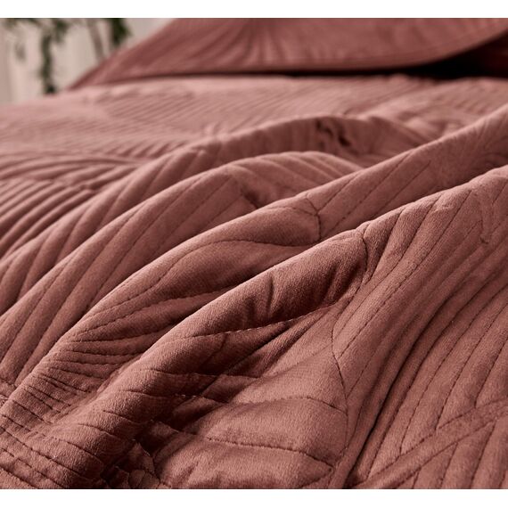 Покрывало Бенита, цвет марсала, размер 240x260, Sofi de Marko, изображение 4