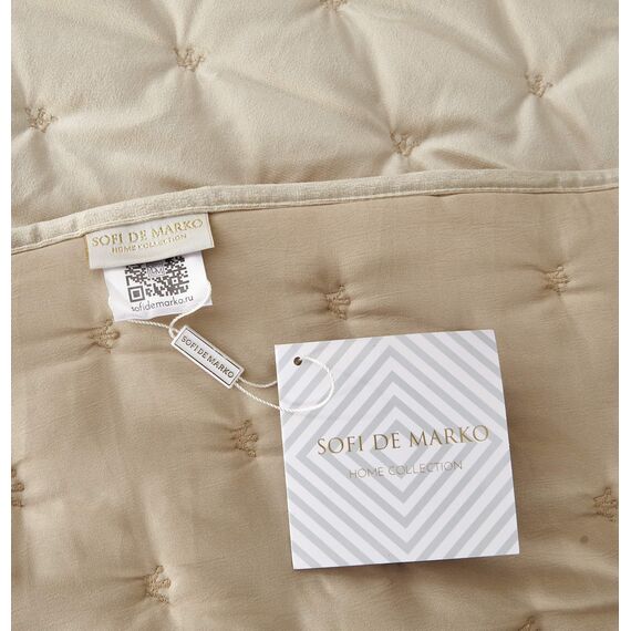 Покрывало Лея, цвет кремовый, размер 240x260, Sofi de Marko, изображение 3