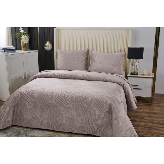 Покрывало Жизель, цвет пудра, размер 240х260, Sofi de Marko, изображение 2