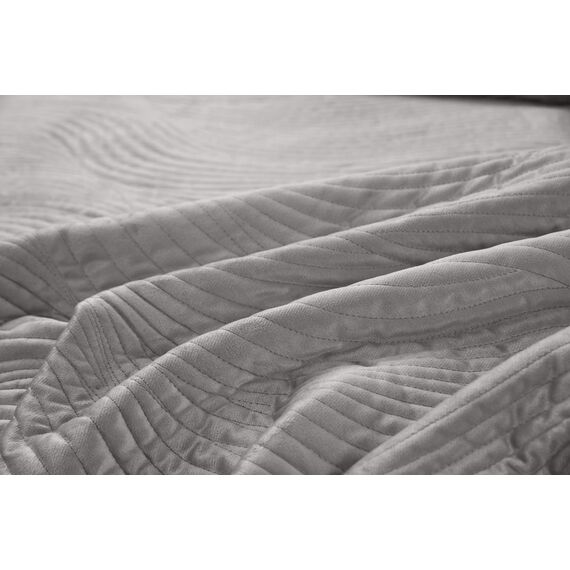 Покрывало Жизель, цвет светло-серый, размер 240х260, Sofi de Marko, изображение 4