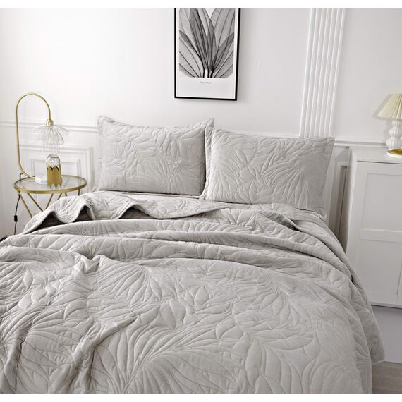 Покрывало Глория, цвет серебро, размер 160х220, Sofi de Marko, изображение 3