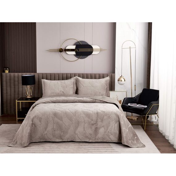 Покрывало Ноэль, цвет бежевый, размер 160х220, Sofi de Marko