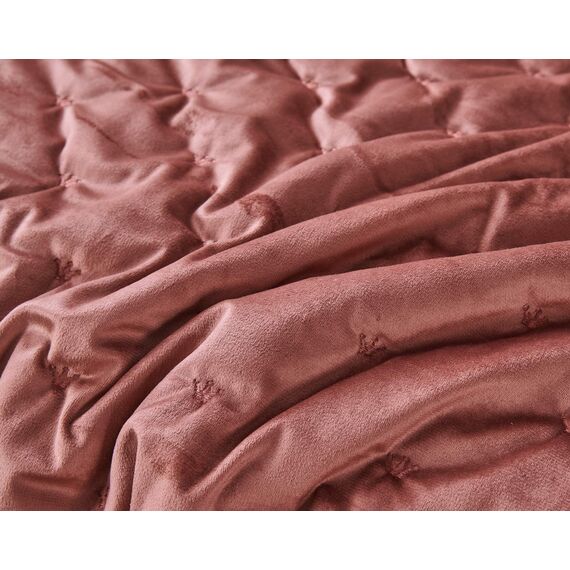 Покрывало Лея, цвет марсала, размер 240x260, Sofi de Marko, изображение 4