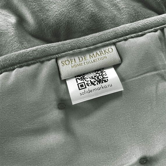 Покрывало Иоланта, цвет зеленый, размер 240х260, Sofi de Marko, изображение 7