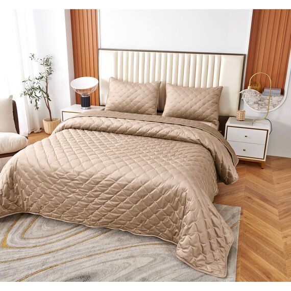 Покрывало Лея, цвет бежевый, размер 160х220, Sofi de Marko, изображение 2