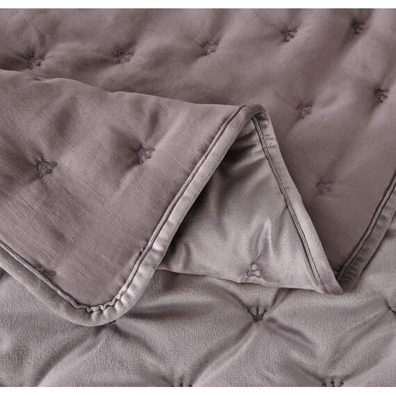 Покрывало Лея, цвет серебро, размер 160х220, Sofi de Marko, изображение 6