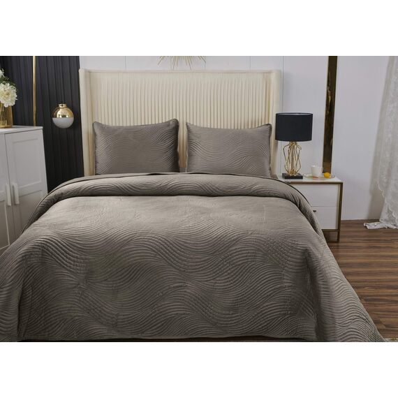 Покрывало Жизель, цвет капучино, размер 240х260, Sofi de Marko, изображение 2