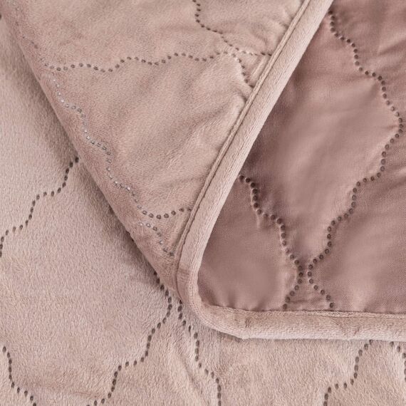 Покрывало Деметра, цвет пепельная роза, размер 160х220, Sofi de Marko, изображение 5