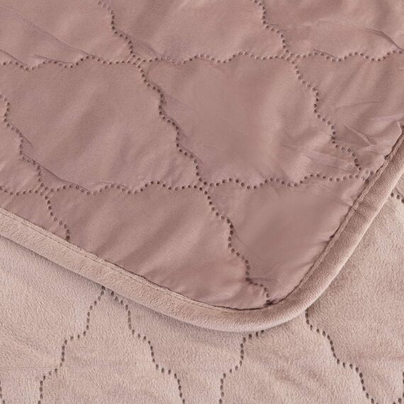 Покрывало Деметра, цвет пепельная роза, размер 160х220, Sofi de Marko, изображение 6