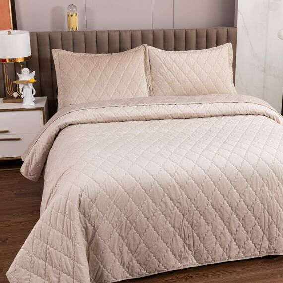 Покрывало Деметра, цвет светло-бежевый, размер 240х260 , Sofi de Marko, изображение 8