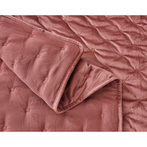 Покрывало Лея, цвет марсала, размер 240x260, Sofi de Marko, изображение 6