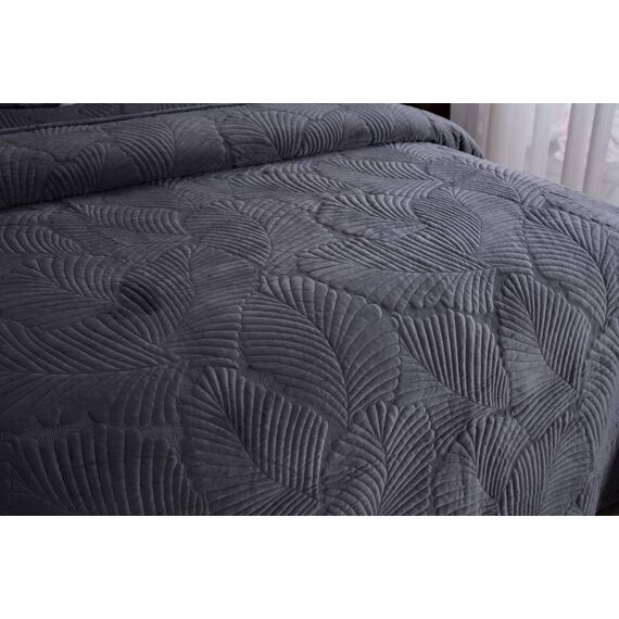 Покрывало Ноэль, цвет антрацит, размер 240х260, Sofi de Marko, изображение 4