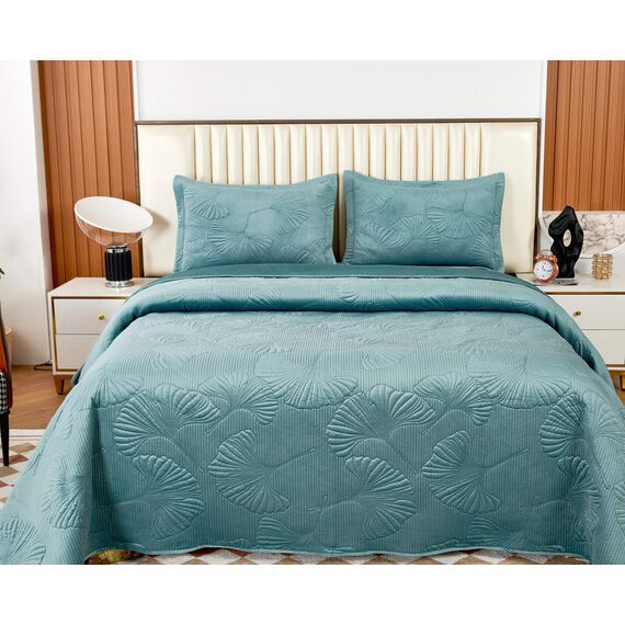 Покрывало Бенита, цвет морской волны, размер 240x260, Sofi de Marko, изображение 3