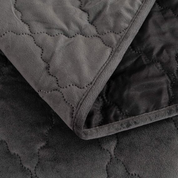 Покрывало Деметра, цвет черный, размер 240х260 , Sofi de Marko, изображение 5