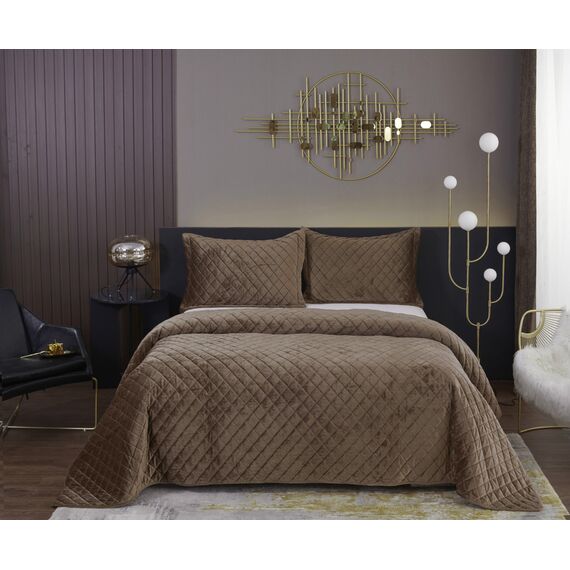 Покрывало Натаниэль, цвет бежевый, размер 160х220, Sofi de Marko