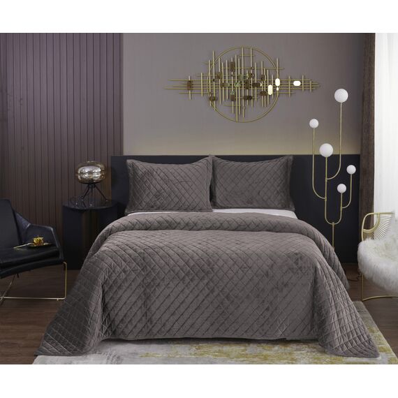 Покрывало Натаниэль, цвет мокко, размер 160х220, Sofi de Marko