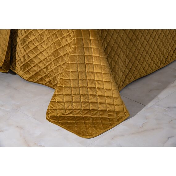Покрывало Натаниэль, цвет горчичный, размер 240х260, Sofi de Marko, изображение 5