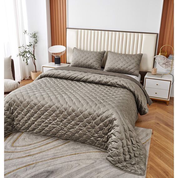 Покрывало Лея, цвет светло-серый, размер 160х220, Sofi de Marko, изображение 2