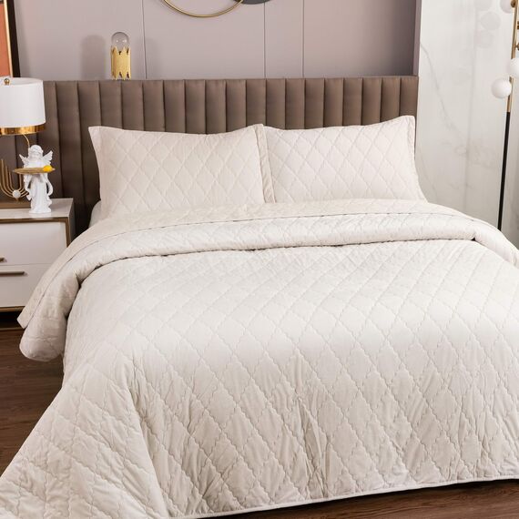 Покрывало Деметра, цвет кремовый, размер 160х220 , Sofi de Marko, изображение 2