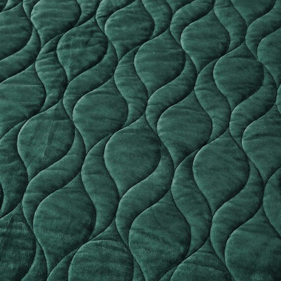 Покрывало Нобилис, цвет малахит, размер 240х260, Sofi de Marko, изображение 6