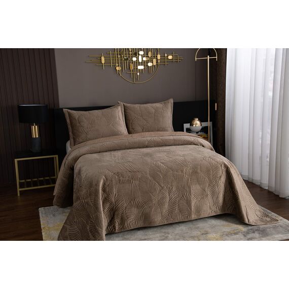 Покрывало Ноэль, цвет капучино, размер 240х260, Sofi de Marko, изображение 2