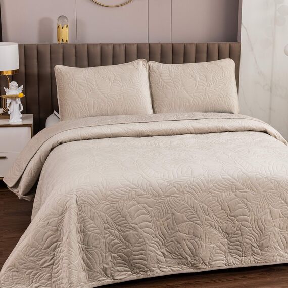 Покрывало Мелисса, цвет светло-бежевый, размер 160х220, Sofi de Marko, изображение 2