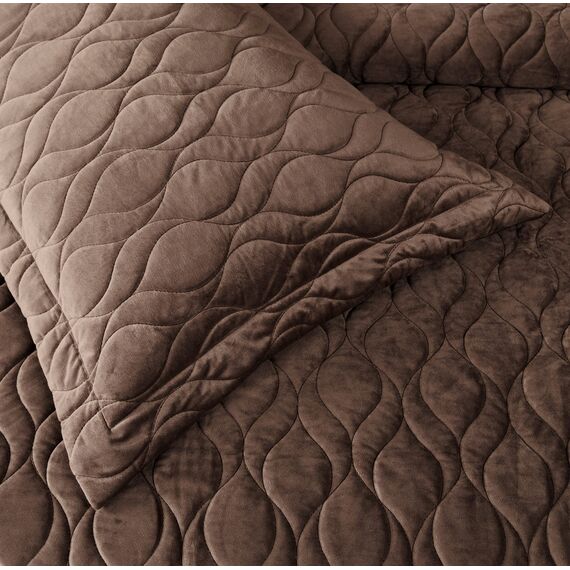 Покрывало Нобилис, цвет шоколад, размер 240х260, Sofi de Marko, изображение 5