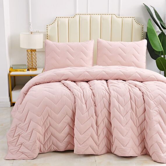 Покрывало Робби, цвет пепельная роза, размер 230х250, Sofi de Marko, изображение 2