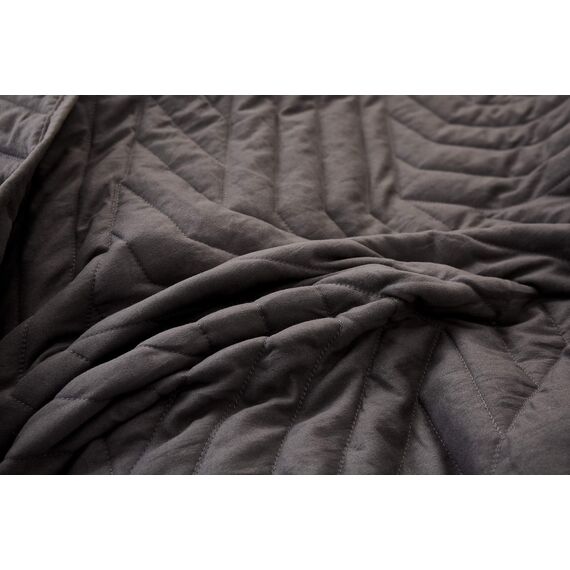Покрывало Мориц, цвет антрацит, размер 230х250, Sofi de Marko, изображение 9