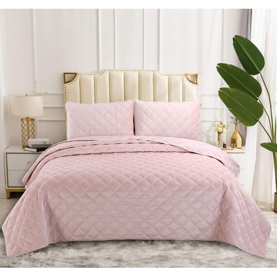 Покрывало Офира, цвет пудра, размер 230х250, Sofi de Marko