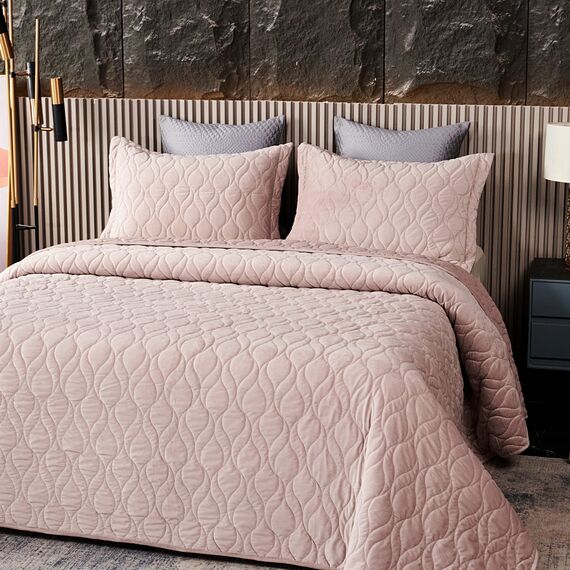 Покрывало Нобилис, цвет пепельная роза, размер 240х260, Sofi de Marko, изображение 8