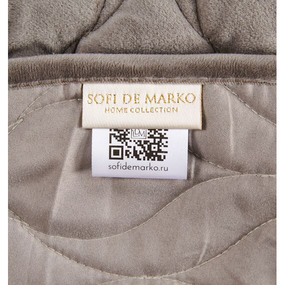 Покрывало Нобилис, цвет серый, размер 240х260, Sofi de Marko, изображение 2