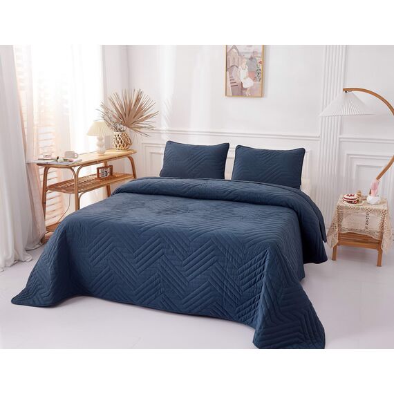 Покрывало Мориц, цвет синий, размер 230х250, Sofi de Marko, изображение 2