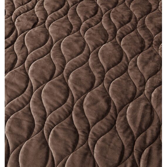 Покрывало Нобилис, цвет шоколад, размер 240х260, Sofi de Marko, изображение 6