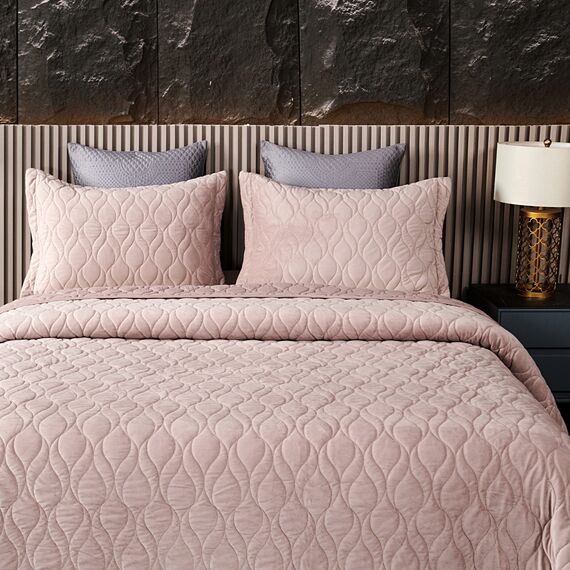 Покрывало Нобилис, цвет пепельная роза, размер 240х260, Sofi de Marko, изображение 7