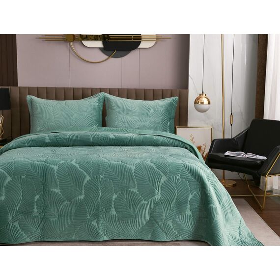 Покрывало Ноэль, цвет изумрудный, размер 240х260, Sofi de Marko, изображение 2