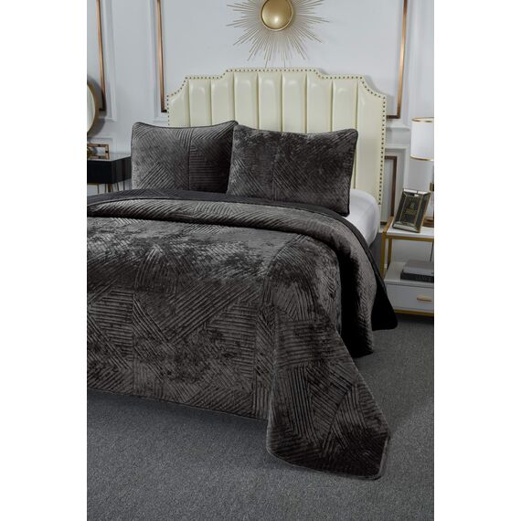 Покрывало Патрисия, цвет стоун, размер 160х220, Sofi de Marko, изображение 2