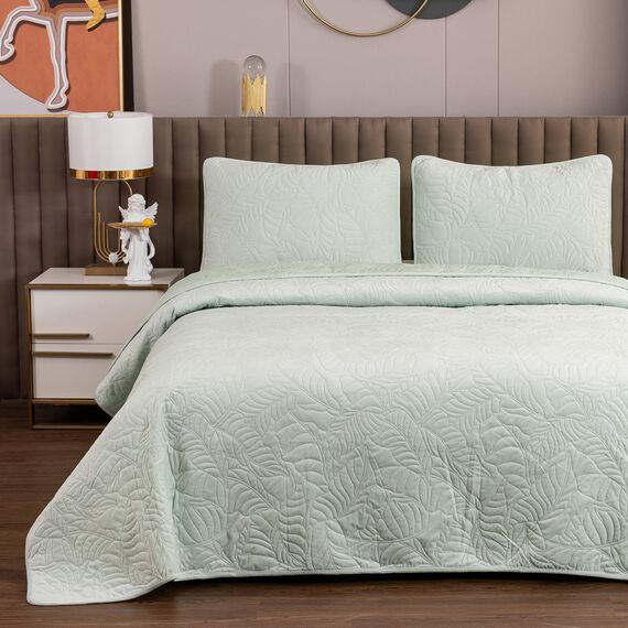 Покрывало Мелисса, цвет ментоловый, размер 240х260, Sofi de Marko, изображение 3