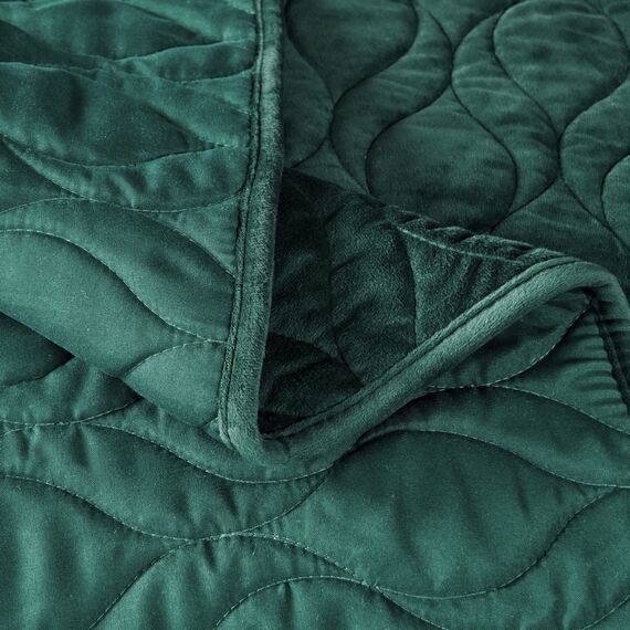 Покрывало Нобилис, цвет малахит, размер 240х260, Sofi de Marko, изображение 4