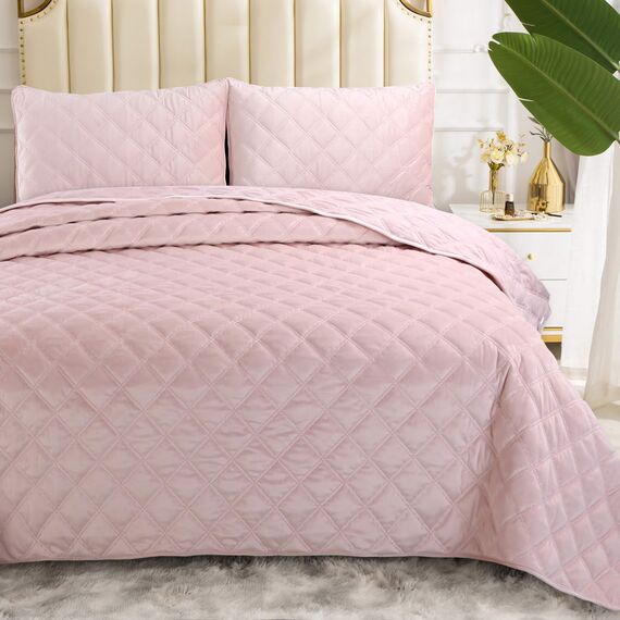 Покрывало Офира, цвет пудра, размер 230х250, Sofi de Marko, изображение 2